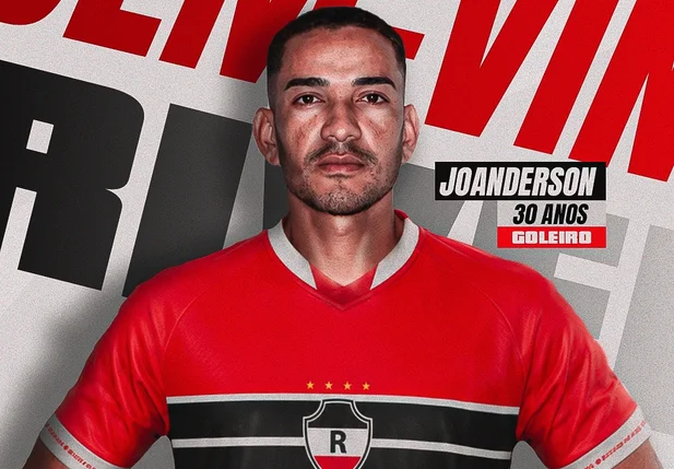 River-PI anuncia retorno do goleiro Joanderson para a disputa da Série B do Piauiense