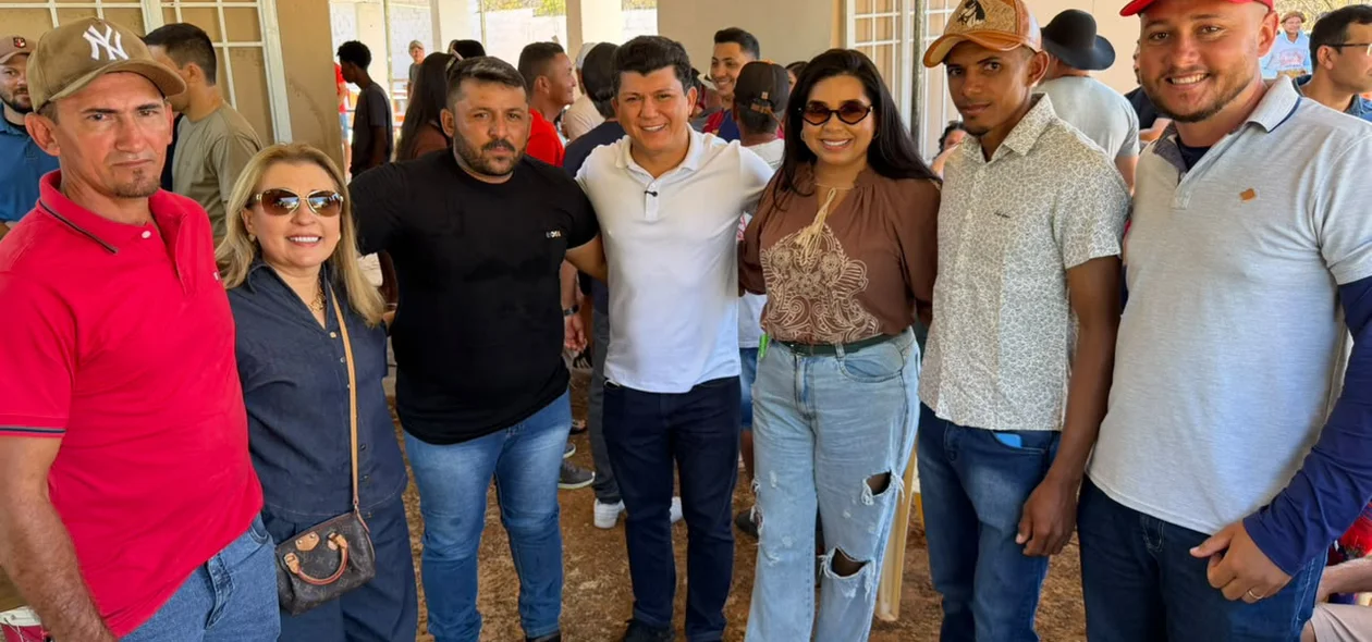 Rubens Vieira e lideranças