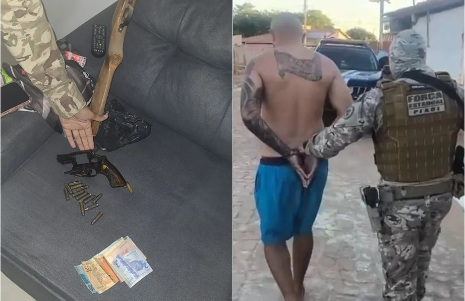 Secretaria de Segurança prende seis suspeitos de integrar facção em Pajeú do Piauí