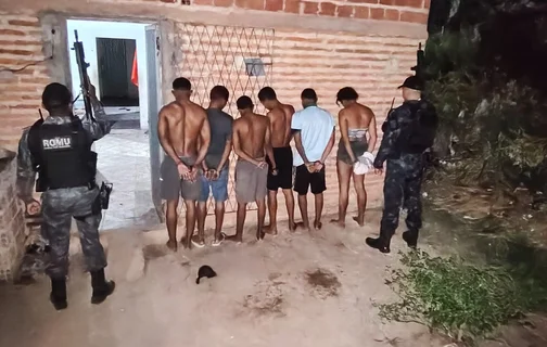 Seis pessoas são presas em Timon