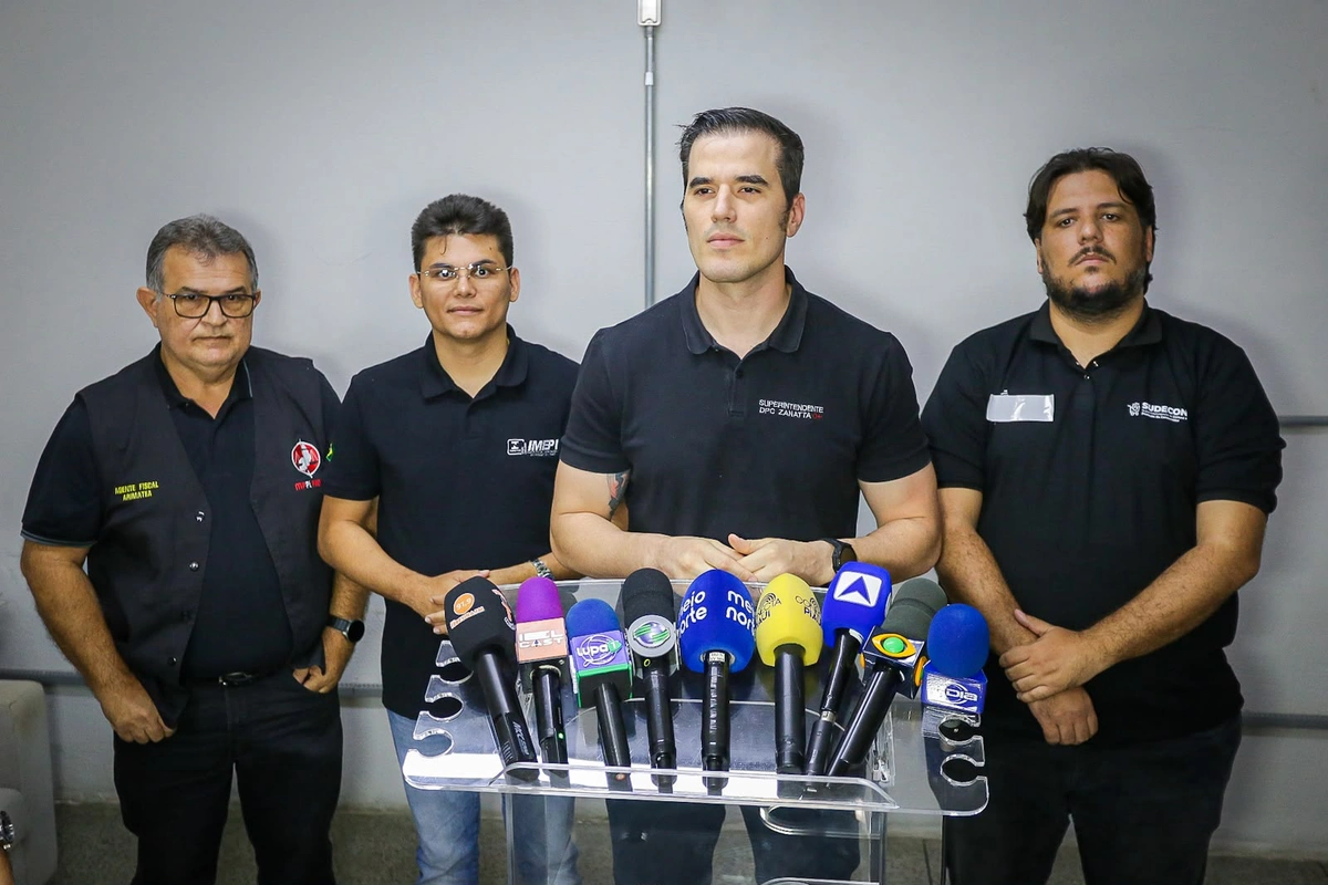 Superintendente da SOI, delegado Matheus Zanatta