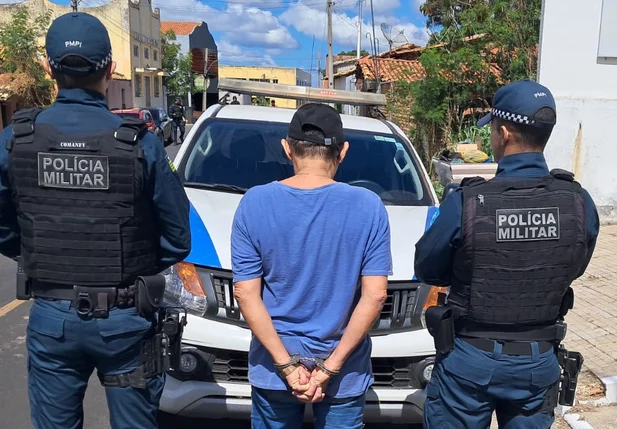 Suspeito de homicídio preso em Pedro II