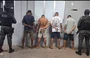 Suspeitos são presos pela PM