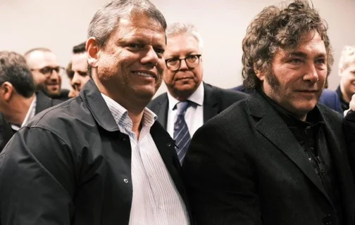 Tarcísio entregarar maior honraria do estado de São Paulo ao presidente argentino Javier Milei