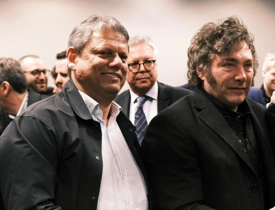 Tarcísio entregarar maior honraria do estado de São Paulo ao presidente argentino Javier Milei