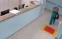 Técnica com o bebê no colo