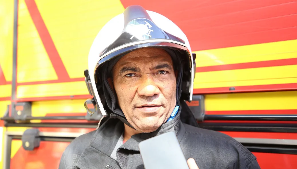 Tenente José Luís, do Corpo de Bombeiros do Piauí