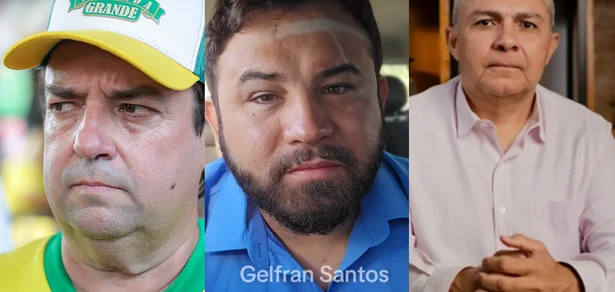 Tiago Junqueira, Gelfran Santos e Toni Rodrigues