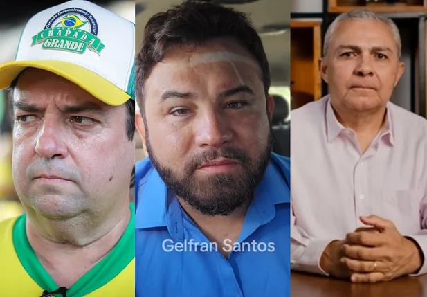 Tiago Junqueira, Gelfran Santos e Toni Rodrigues