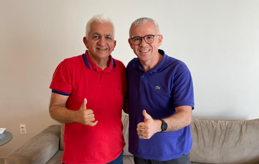 Tiago Vasconcelos amplia base política e recebe apoio do ex-prefeito de Juazeiro do Piauí, José Neto