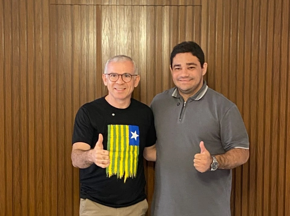 Tiago Vasconcelos e Dr. Cristiano