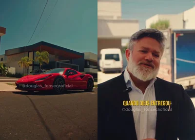 Trader ostenta Ferrari nas redes sociais
