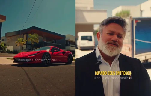 Trader ostenta Ferrari nas redes sociais