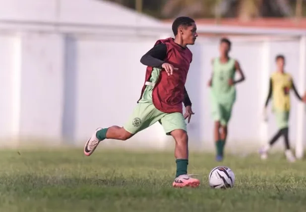 Treino do Caiçara sub-20