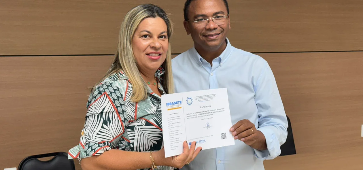 Vereador Geraldin participa da entrega de certificados a participantes do projeto Qualifica Teresina
