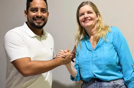 Vereador Taylon Andrades oficializou apoio à deputada estadual Gracinha Mão Santa