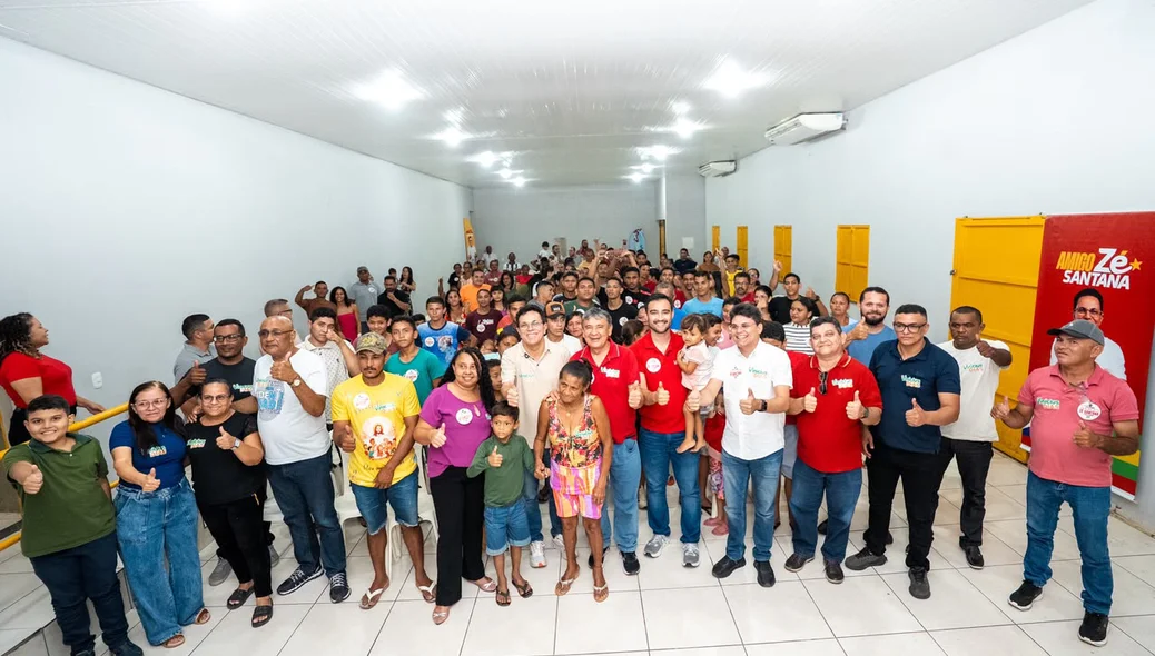 Vinícius Dias fortalece pré-campanha em União e Miguel Alves ao lado de Wellington Dias e Zé Santana