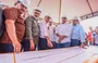 Visita do ministro George Santoro às obras rodoviárias em Teresina