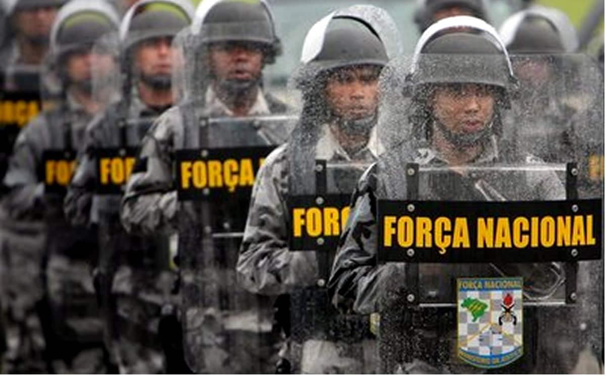 Força Nacional de Segurança inicia operação para Olimpíadas do Rio
