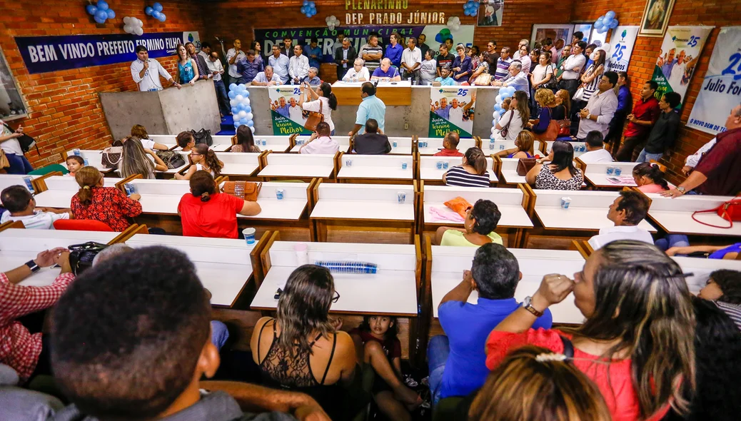 Autoridades participaram da convenção