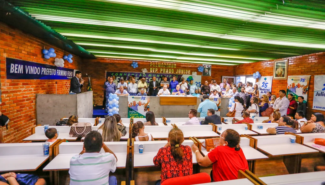 Convenção do  DEM aconteceu  no plenarinho da assembléia
