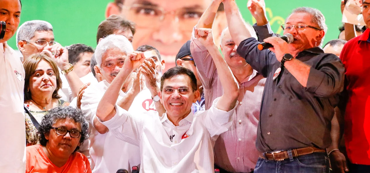 Amadeu Campos com Assis Carvalho