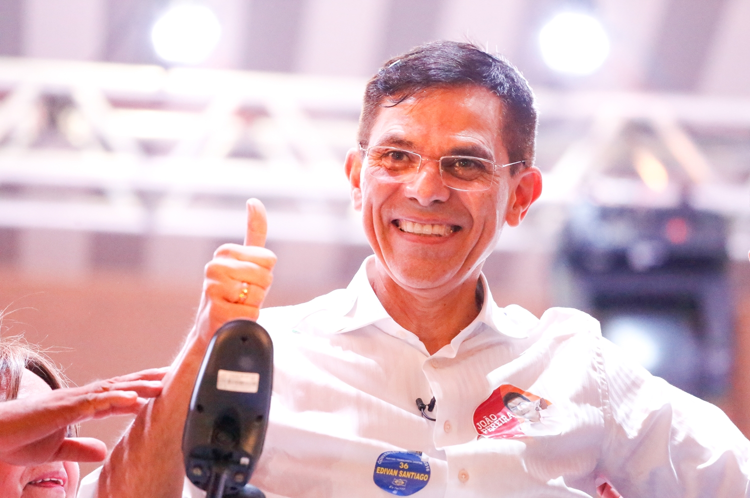 Candidato a prefeito Amadeu Campos