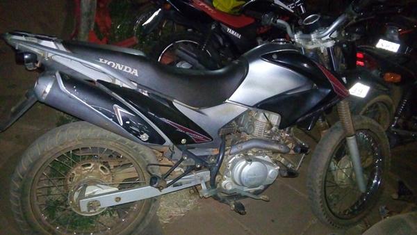 Motocicleta recuperada