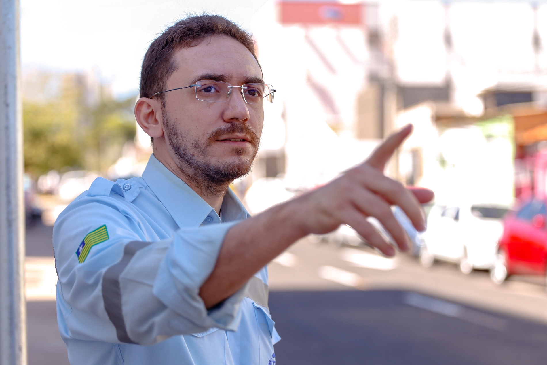 Otávio Neto, agente da Strans