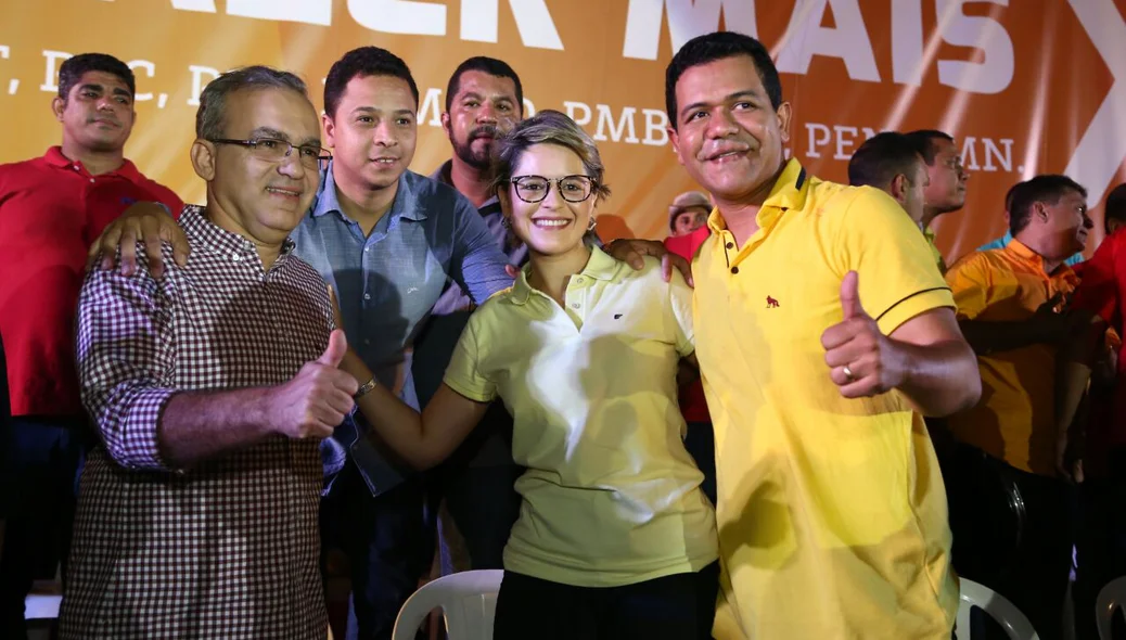 Prefeito de Teresina Firmino Filho e prefeito de Timon Luciano Leitoa