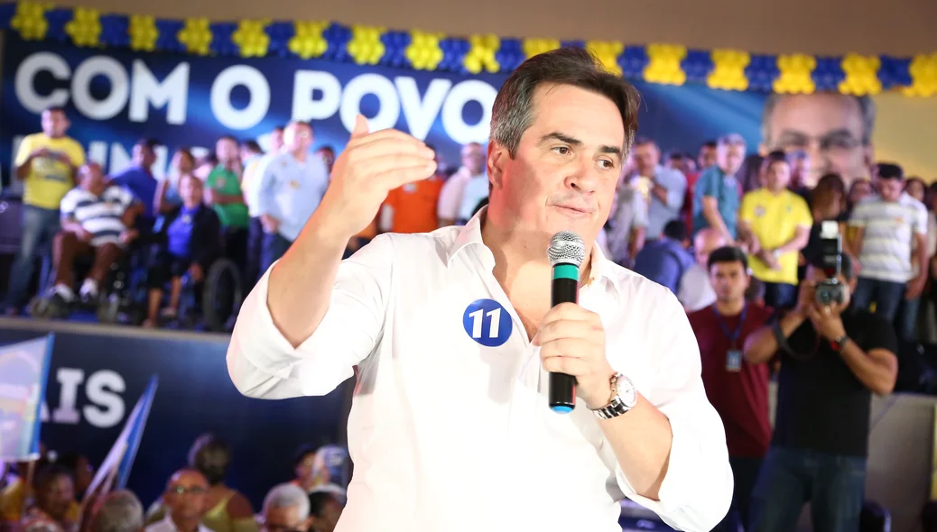 Senador Ciro Nogueira em convenção municipal do PP