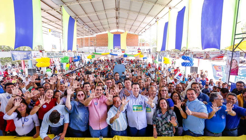 Convenção que homologou candidatura de Dr. Pessoa