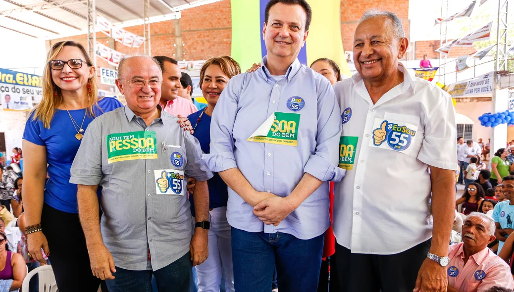 Deputado Federal Júlio César, Coronel Júlia, Gilberto Kassab e Dr. Pessoa