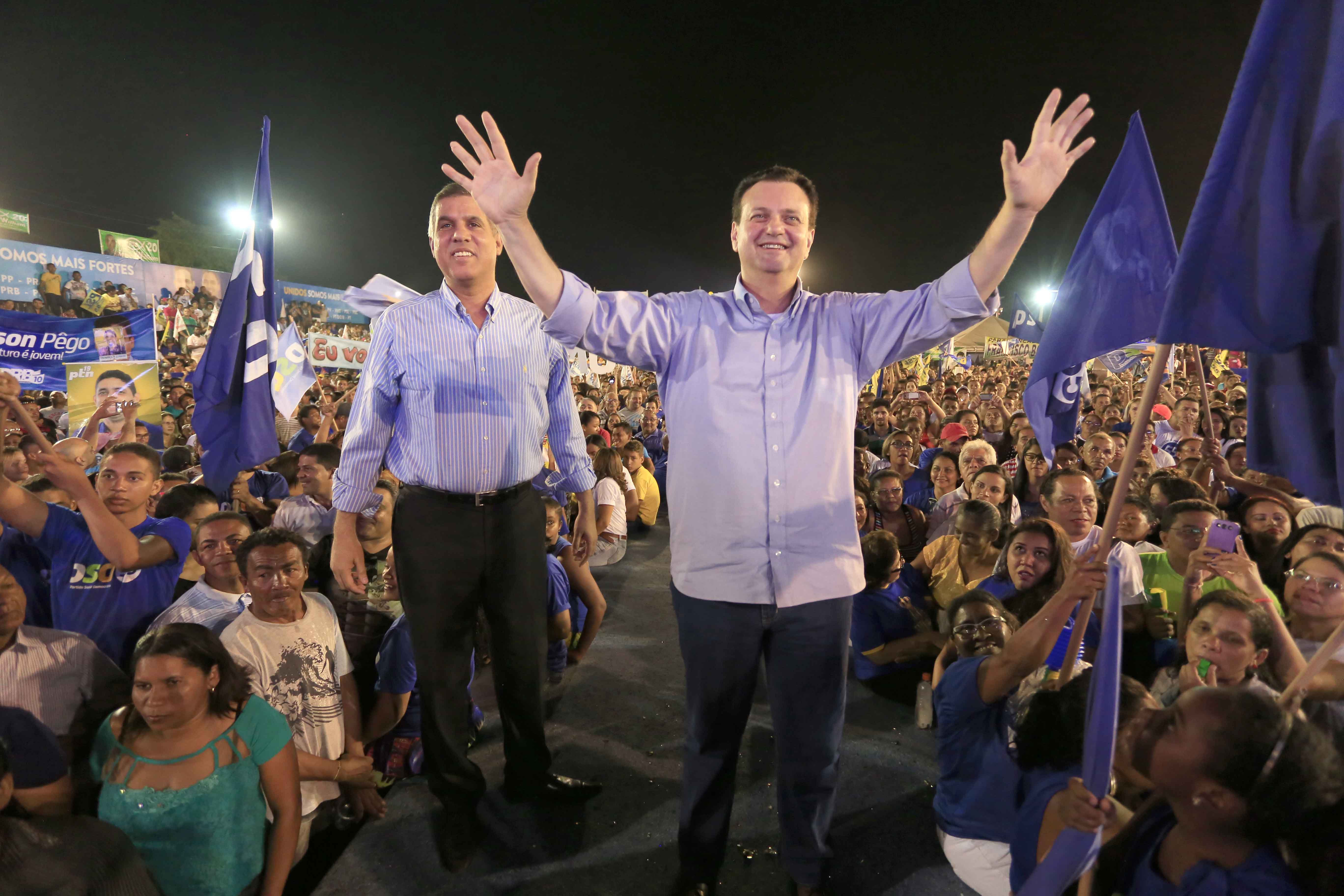Gilberto Kassab na convenção em Timon