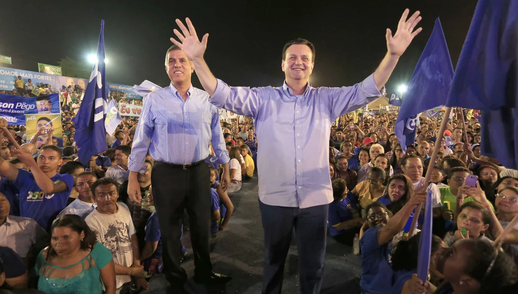 Gilberto Kassab na convenção em Timon