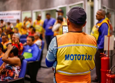 manifestação dos mototaxistas