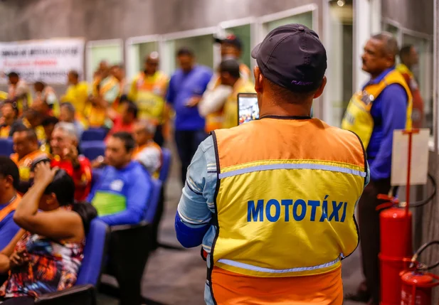 manifestação dos mototaxistas