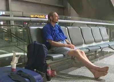 Holandês no aeroporto