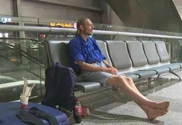 Holandês no aeroporto