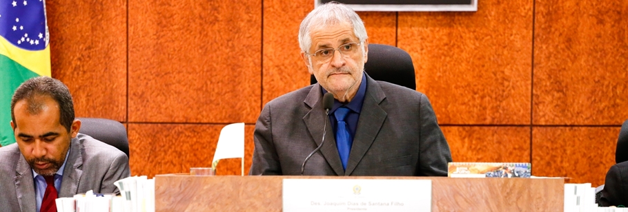 Joaquim santana, Presidente do Tribunal Regional Eleitoral