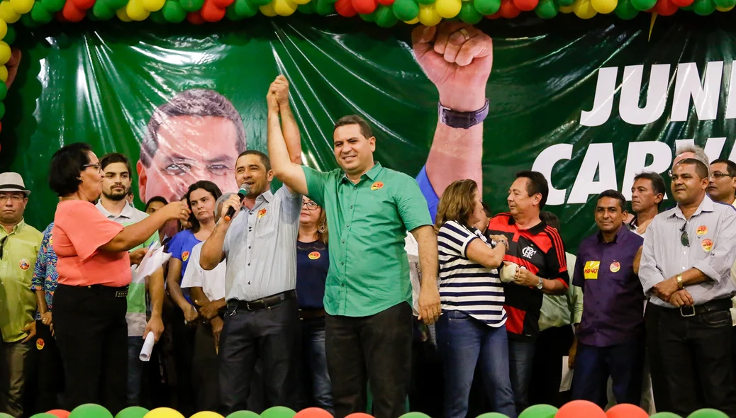 Pré-candidato vereador Genevaldo Silva e Prefeito de Demerval Lobão Júnior Carvalho