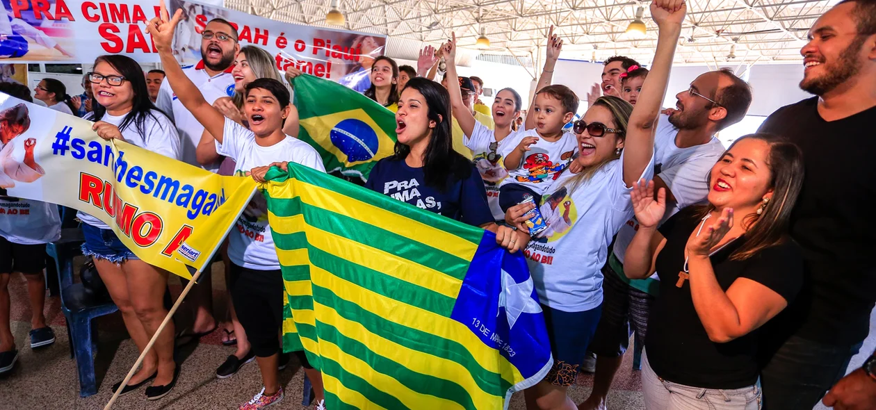 Torcida de Sarah Menezes