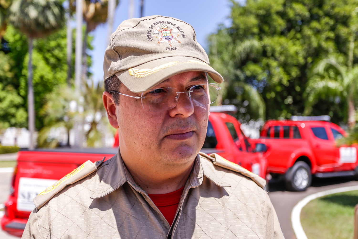 Carlos Frederico, Comandante Geral do Corpo de Bombeiros do Piauí