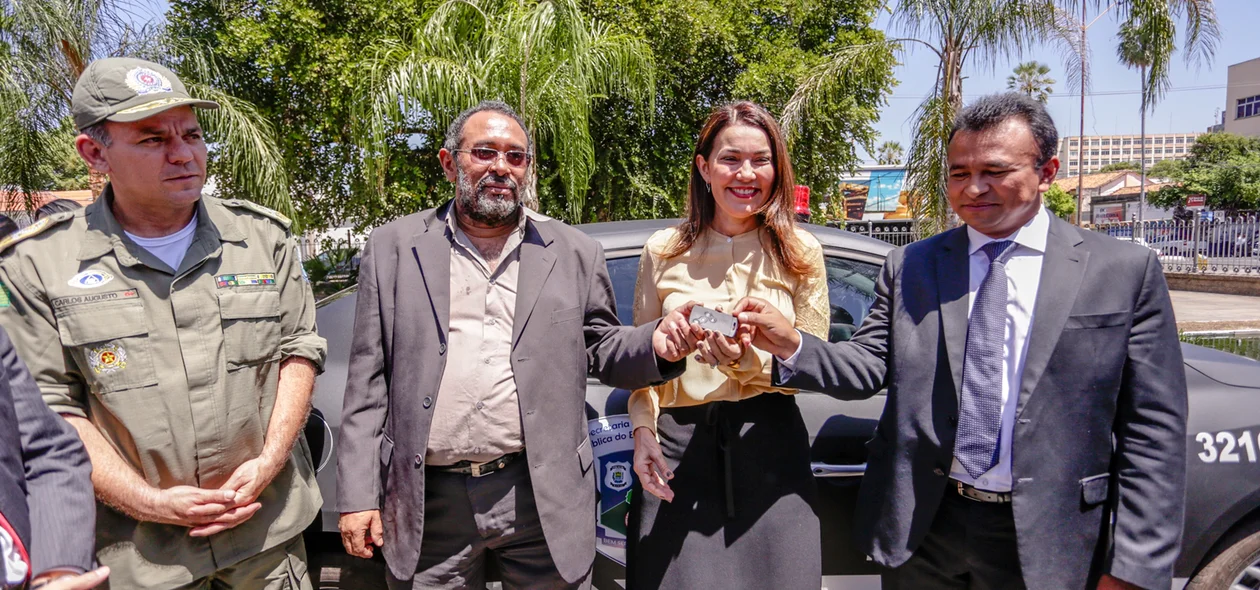 Entrega da Viatura da Polícia Civil