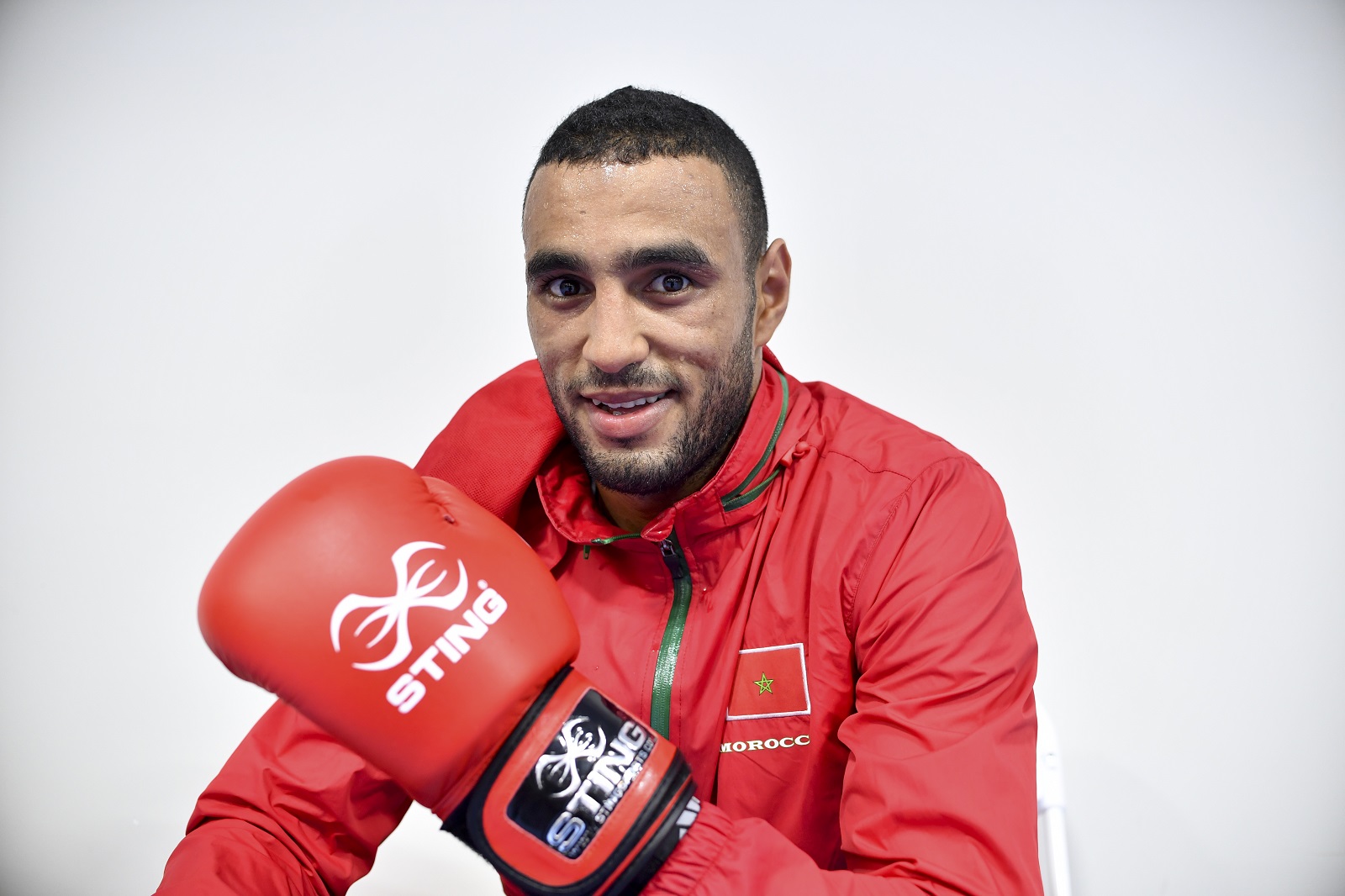 Boxeador Hassan Saada