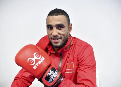 Boxeador Hassan Saada