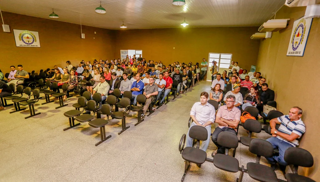 Policiais civis participando do evento