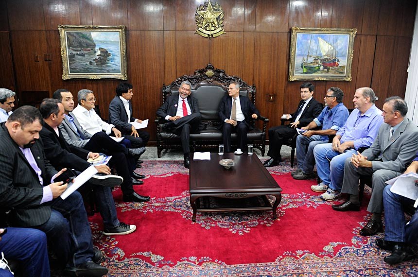 Reunião com Renan Calheiros