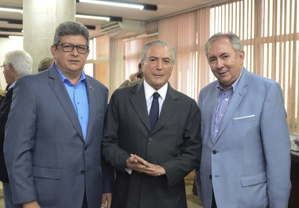 Zé Filho, Michel Temer e João Henrique Sousa