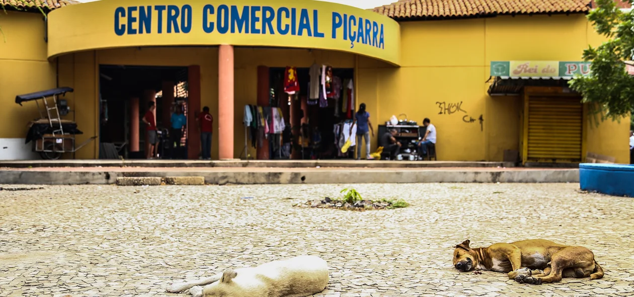 Centro Comercial da Piçarra de Teresina Piauí 